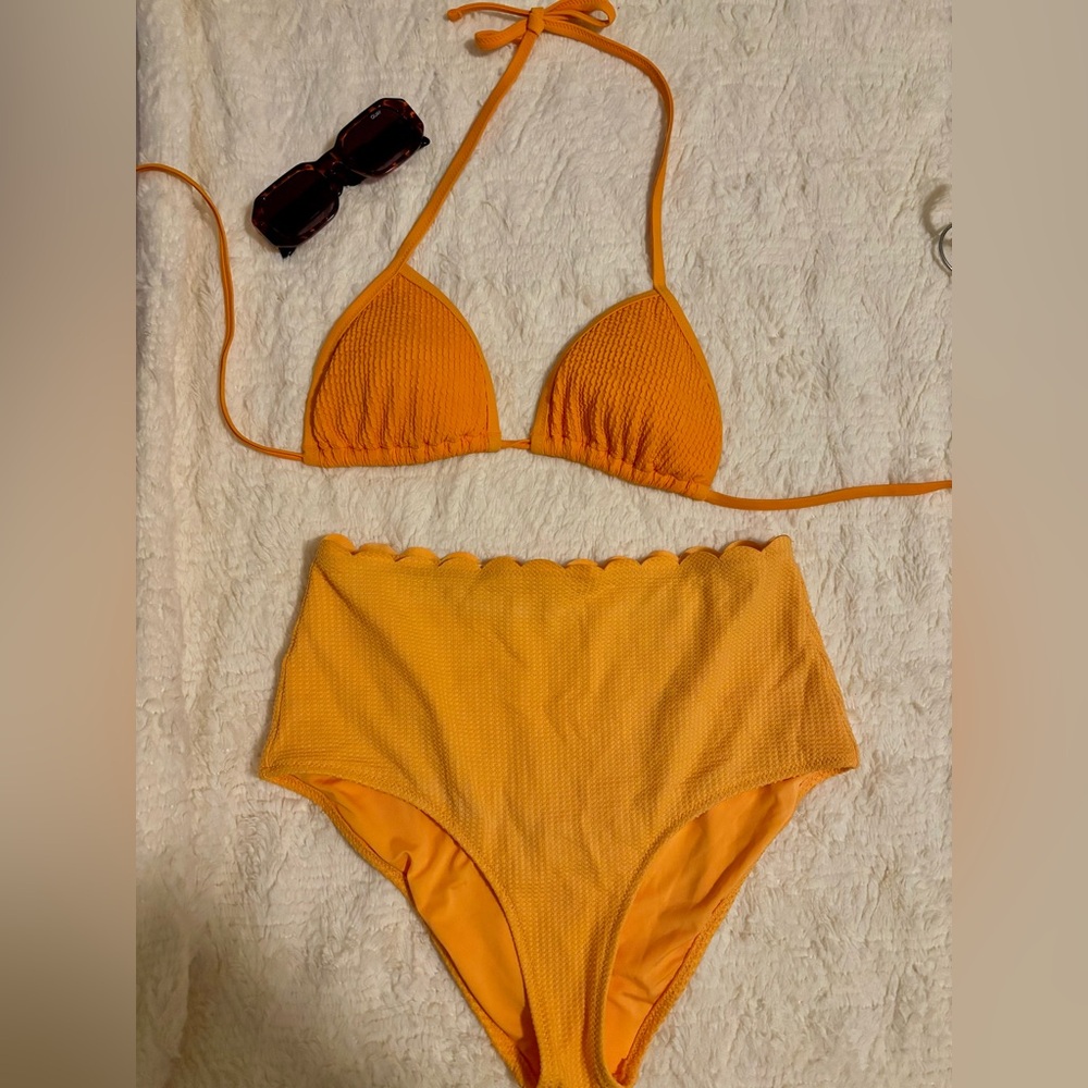 Aerie Orange Bikini Set (M)